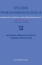 Studia Phaenomenologica vol III, nr. 3-4/2003