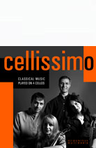 Classical music played on 4 cellos