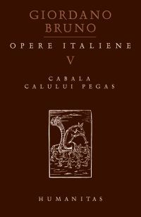 Opere italiene V. Cabala calului Pegas