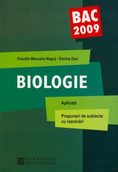 Biologie - Aplicatii. Propuneri de subiecte cu rezolvari  